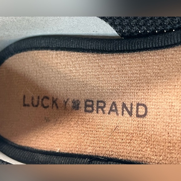 Lucky Brand Daneric ballet flat, knit, Round Toe, Black, Size 8 - Picture 3 of 7